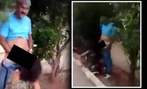 Του έκανε στοματικό στη μέση του δρόμου (video)