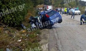Τραγωδία: Νεκροί δύο σμηνίτες, 19 και 25 ετών, σε τροχαίο – ΕΙΚΟΝΕΣ ΣΟΚ