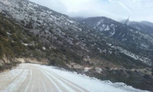Καιρός: Στα λευκά και η Κεφαλονιά (Photos+video)