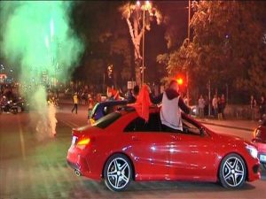 Σοβαρά επεισόδια και στο Αργυρόκαστρο μετά το Σερβία-Αλβανία