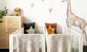 Παιδικό δωμάτιο διδύμων: Δέκα ιδέες για τη διακόσμησή του (pics)