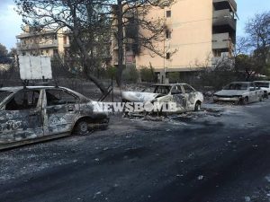 Φωτιά Ραφήνα: Σπίτι έγινε στάχτη αλλά η εικόνα της Παναγίας έμεινε ανέγγιχτη (photo)