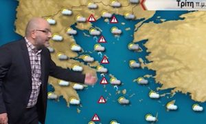 Καιρός: Πού κινείται το μέτωπο της κακοκαιρίας; Η ανάλυση του Αρναούτογλου
