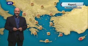 Σάκης Αρναούτογλου: Ο Μεσογειακός κυκλώνας άλλαξε τη θερμοκρασία της θάλασσας (photo)