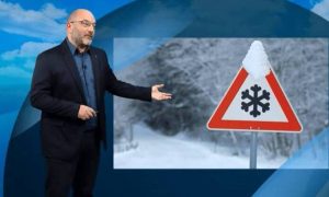 Εκτακτη προειδοποίηση Αρναούτογλου: Προσοχή! Κακοκαιρία εξπρές και πυκνές χιονοπτώσεις (vid)