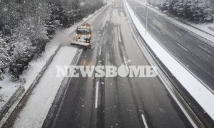 Εθνική Οδός Αθηνών – Λαμίας: Ανοίγει ξανά στη 1 και κλείνει για 24 ώρες από τις 7 το απόγευμα
