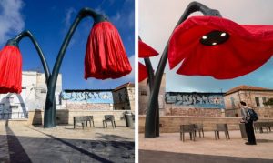 Απίστευτη πατέντα: Αυτά τα «λουλούδια» ανθίζουν όταν οι άνθρωποι στέκονται κάτω από αυτά! (video+photos)