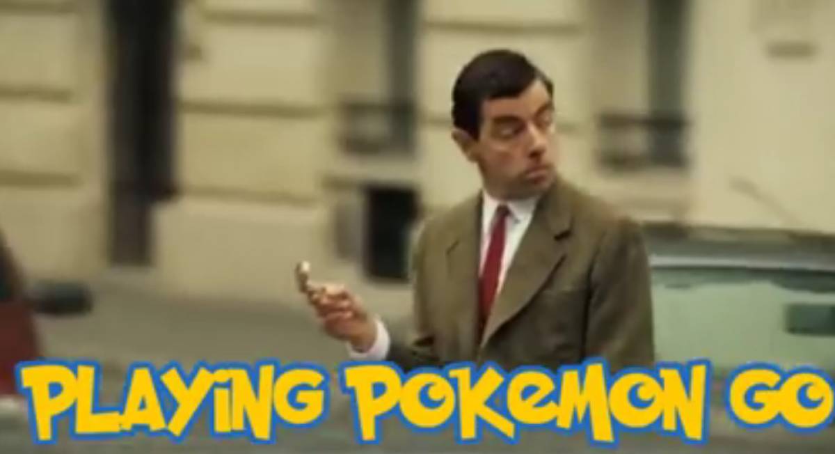 Τρελό γέλιο: Ο Mr Bean παίζει... Pokemon Go (video)