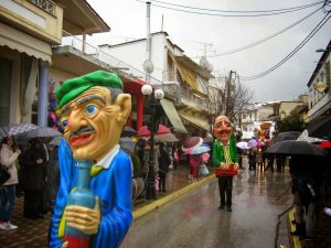 Κακοκαιρία από την Παρασκευή, με βροχές και καταιγίδες τα καρναβάλια σύμφωνα με την ΕΜΥ