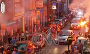 Η επική υποδοχή της Αννας Κορακάκη στη Δράμα (video)