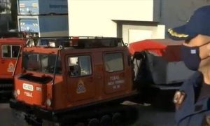 Εντυπωσιάζει το νέο αμφίβιο ερπυστριοφόρο της ΕΜΑΚ (video)