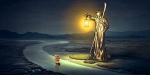 Σάλος με το άγαλμα του «χαμογελαστού» Σατανά (photos)