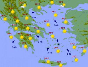 Καιρός: Ξεκινάει από σήμερα ο καύσωνας