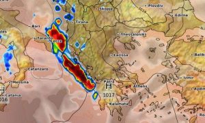 Καιρός: Νέες βροχές και καταιγίδες στο Ιόνιο! Καρέ – καρέ η εξέλιξη (video)