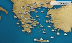 Καιρός: Ξανά… χειμώνας από Τρίτη! Πού θα χιονίσει, πού θα βρέξει; Η ανάλυση του Αρναούτογλου (vid)