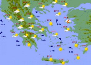 Καιρός: Βροχές και καταιγίδες στα δυτικά και βόρεια
