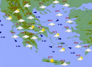 Καιρός: Με βροχές σε πολλές περιοχές της χώρας