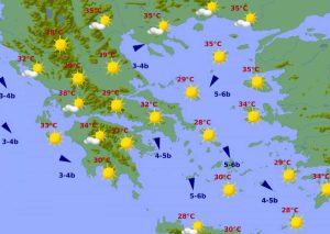 Καιρός: Ισχυροί άνεμοι, κίνδυνος για πυρκαγιές