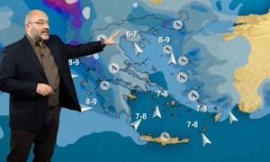 Καιρός – Αρναούτογλου: Προσαρμογή προς… χειμώνα στα μέσα του Φλεβάρη