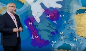 Θέλει προσοχή! Προειδοποίηση Αρναούτογλου για επικίνδυνες βροχές και πυκνές χιονοπτώσεις (vid)