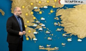 Καιρός – Αρναούτογλου: Οι χιονοπτώσεις των επόμενων ωρών και η τάση έως τα τέλη Φλεβάρη