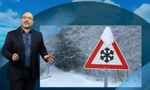 Καιρός: Το Live του Σάκη Αρναούτογλου απ’ τη χιονισμένη Θεσσαλονίκη (Vid)