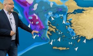 Καιρός – Αρναούτογλου: Γρίφος η Αττική, το πιθανό σενάριο χιονοπτώσεων της Δευτέρας
