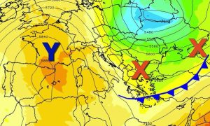 Ερχεται κακοκαιρία! Προειδοποίηση για υδροστρόβιλους, πλημμύρες και ψυχρή εισβολή