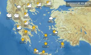 Καιρός: Αναλυτική πρόγνωση για την Κυριακή. Πού θα βρέξει; (video)