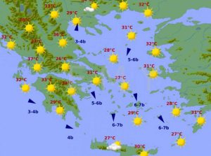Καιρός: Ερχεται ξανά… ζέστη τις επόμενες μέρες