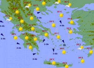 Καιρός: Πέφτουν οι άνεμοι, ανεβαίνει η θερμοκρασία…