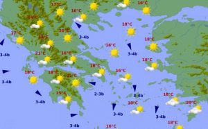 Βελτιώνεται ο καιρός την Τρίτη, κακοκαιρία ξανά από Τετάρτη