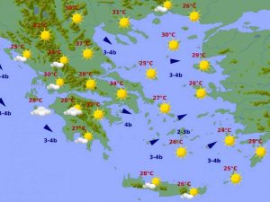 Μίνι καύσωνας σήμερα και 37 βαθμοί