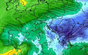 Καιρός: Διατηρείται σταθερά η τάση για ψυχρή εισβολή από τις 20 Φλεβάρη. Καρέ καρέ η εξέλιξη (video)