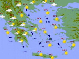 Με καλό καιρό το σημερινό μπάνιο, μέχρι το μεσημέρι…