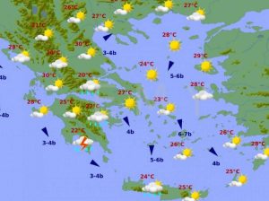 Καιρός: Καταιγίδες και σήμερα, βελτίωση -επιτέλους- από την Τρίτη…