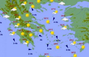 Καιρός: Θα φτάσει και τους 23 βαθμούς σήμερα η θερμοκρασία