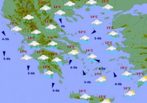 Καιρός: Ομπρέλες και σήμερα σε όλη την Ελλάδα, πυκνό χιόνι στα ορεινά