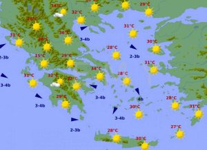 Καιρός: Λιακάδα παντού και άνοδος θερμοκρασίας… (photo)
