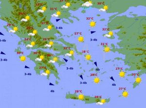 Καιρός: Ανεβαίνει αισθητά η θερμοκρασία…