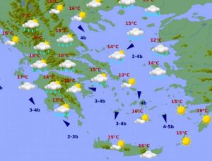Καιρός: Λιακάδες τουλάχιστον μέχρι την επόμενη Τετάρτη…