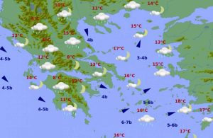 Καιρός: Συνεχίζεται η κακοκαιρία με βροχές και καταιγίδες