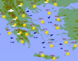 Καιρός: Ανεβαίνει από σήμερα η θερμοκρασία για τα… 40άρια!
