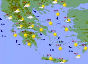 Καιρός: Σπάει το φράγμα των 30 βαθμών η θερμοκρασία