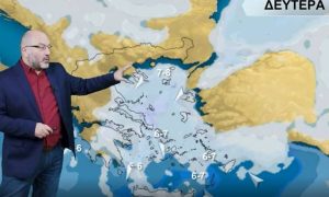 Ερχονται χιονοθύελλες! Προειδοποίηση Αρναούτογλου, θα πλήξουν (κυρίως) Αττική και Εύβοια (vid)