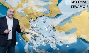 Καιρός: Πλησιάζει ο χιονιάς! Ενημέρωση Αρναούτογλου για τα 2 σενάρια… (Vid)