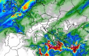 Καιρός: Δείτε πώς έρχεται το βαρομετρικό χαμηλό στην Ελλάδα. Ποιες περιοχές θα χτυπήσει (video)