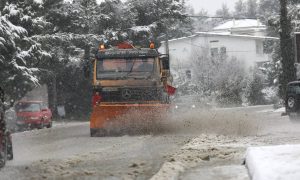 Καιρός: Προσοχή! Προειδοποίηση της Πολιτικής Προστασίας για τον χιονιά