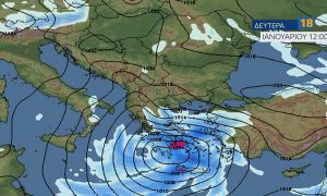 Καιρός: Προσοχή! Πού θα χιονίσει τις επόμενες ώρες! Προειδοποίηση για τη Δευτέρα…