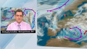 Πού θα χιονίσει την Τρίτη; Δείτε το δελτίο καιρού του Θοδωρή Κολυδά (Video)